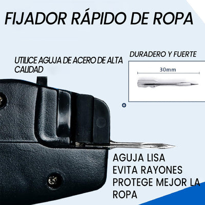 Dispositivo de Fijación Rápida de Ropa