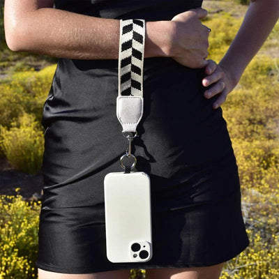 Organizador para celular con bolsillo con cremallera