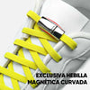 Hebilla magnética metálica para cordones de zapatos