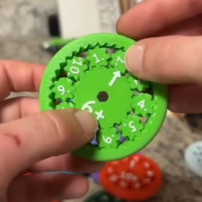 Juguete matemático fidget spinner