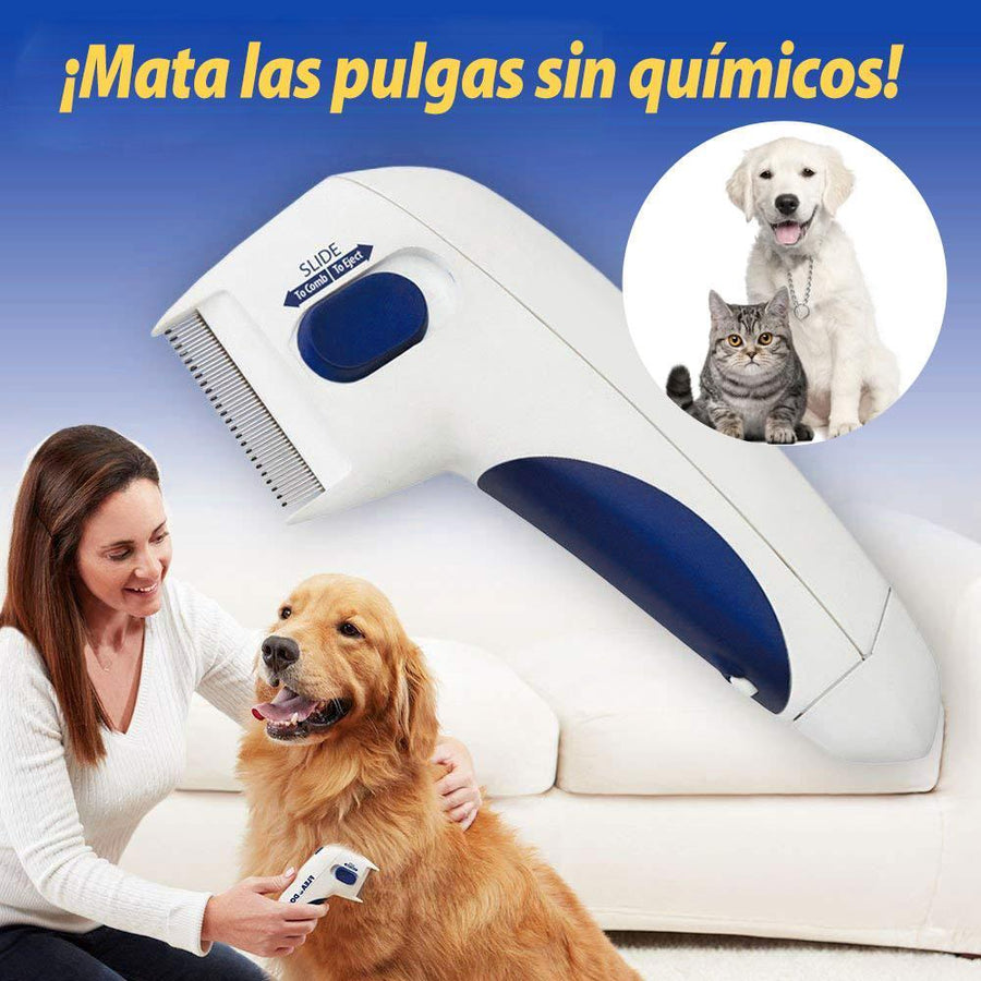 Removedor Eléctrico de Pulgas para Mascotas