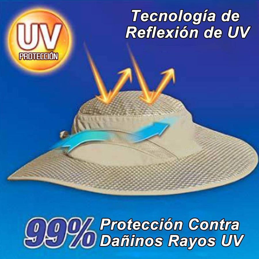 Sombrero de Enfriamiento de Protección Solar