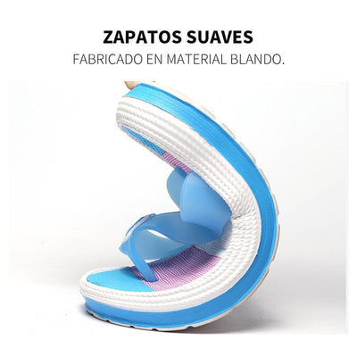 Arcoíris Flip-Flops Sandalias para Verano