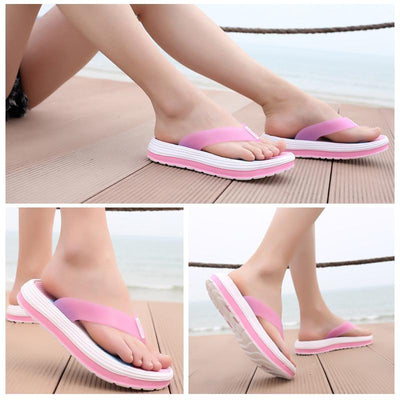 Arcoíris Flip-Flops Sandalias para Verano